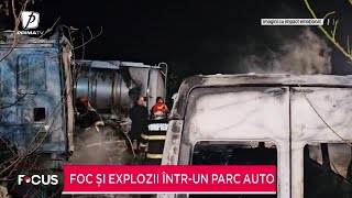 Incendiu puternic în localitatea 2 Mai [upl. by Mendel]