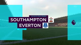 201617 Premier League FIFA 17  Matchweek 13  SOU v EVE [upl. by Aicilav]