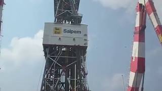 Saipem 10000 walk through the bridge [upl. by Dagall246]