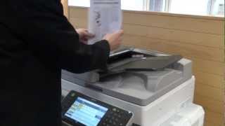 Training  Copy  Sample copying on Ricoh Printer  Ricoh Wiki [upl. by Shelagh262]