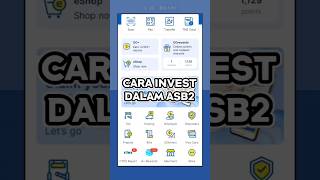 Cara Melabur Dalam ASB2  Touch n Go eWallet [upl. by Nyrb]