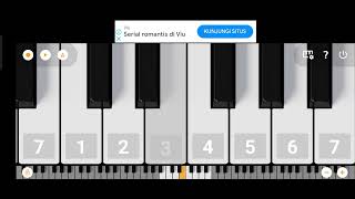 basuri mengular di piano nama game mini piano lite [upl. by Nwahsear]