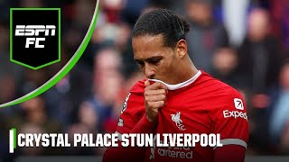 ‘The TITLE IS GONE’ Liverpool vs Crystal Palace FULL REACTION  Premier League  ESPN FC [upl. by Bessy]