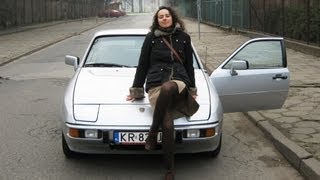 Porsche 924 drive via Sudeten [upl. by Noryak668]