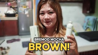 BREMOD MOCHA BROWN HAIR COLOR  MARITES Vlogs diy [upl. by Lipps235]