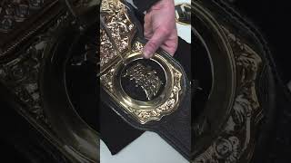 WWE World Heavyweight Title with Damien Priests Side plates [upl. by Neelloj]