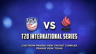 USA V Canada T20I Series 2024  Match 5 [upl. by Annawek]