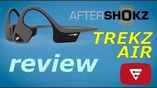 Auriculares que NO SE PONEN EN LA OREJA AFTERSHOKZ TREKZ AIR  Review español 2019 [upl. by Heid]