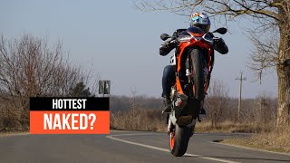 Aprilia Tuono 660 Review  Better than Kawasaki Z900 and Yamaha MT09 [upl. by Morrissey]