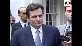 USA BOSNIAN PRIME MINISTER HARIS SILAJDZIC VISIT UPDATE [upl. by Ymor]