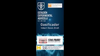 Producción de Electricidad con un Gasificador Imbert DownDraft [upl. by Gussy682]