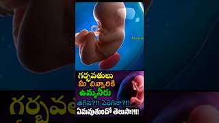 Amniotic Fluid during pregnancy pregnant shorts youtubeshorts mom [upl. by Ynnek]