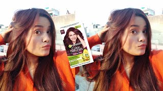 Hair Color At Home Under Rs 100 Only Shocking😱 Results   Garnier 316 Burgundy Color Review [upl. by Hasina]