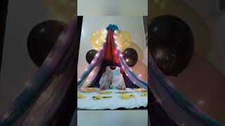 Birthday 🎂 decoration ideas DIY canopy ideaHow to make DIY canopy idea 2024 diy birthday [upl. by Callum]