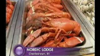 Nordic Lodge Charlestown RI all You Can Eat Lobster Buffet [upl. by Slein]