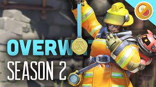 SEASON 2 COMPETITIVE IS HERE  Overwatch Gameplay [upl. by Sully947]