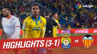 Resumen de UD Las Palmas vs Valencia CF 31 [upl. by Reema]