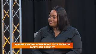 GMN INTERVIEW  NAMIBIA AVIATION CONFERENCE  nbc [upl. by Pozzy]