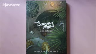 TWICE Summer Nights Monograph Unboxing [upl. by Odracer]