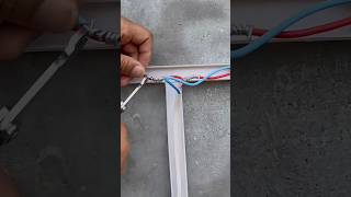 Eps 238 Power Cord tie DIYCAMProjects howto electricalcord electricity diy powercord [upl. by Ateekahs]