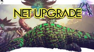 The UPGRADED NET GUN  How to Get it amp Does it really Trap Everything ARK Genesis Part 2 [upl. by Odraude759]