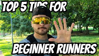 TOP 5 TIPS FOR BEGINNER RUNNERS [upl. by Favian]