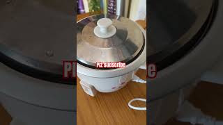 Rice cooker quotviralvideo shortvideo rice food song vlogs [upl. by Llemaj]