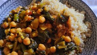 chickpea with veggies stew and Quinoa [upl. by Cloots923]