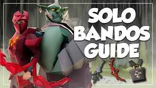 Solo Bandos Door Method For ZERO Damage  OSRS GWD Bowfa Guide [upl. by Gregoor]