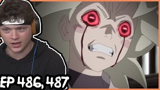 THE KETSURYUGAN EXPLAINED  Naruto Shippuden REACTION Episode 486 487 [upl. by Schmitz]