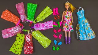 Barbie DIY Ide Kreatif Merubah Barbie Jadi Super Keren Disney princesses  Family fun videos [upl. by Guss905]