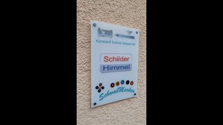 So gestaltest du dein Firmenschild schnell und einfach  ab 1989€ [upl. by Sine613]