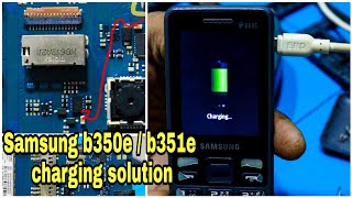 Samsung b350e charging problem  Samsung b350e charging jumper  Samsung b351e charging ways [upl. by Persons]