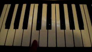 Eminem  Till I Collapse  How to play on piano  Rhythm [upl. by Sudoeht]