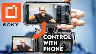 How To Connect Your Sony Camera to Your Mobile Phone [upl. by Aihsatal]