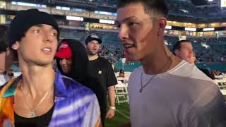 Bryce Hall amp Austin McBroom Gets Heated amp Fights Each Other at the Logan Paul Vs Floyd Mayweather [upl. by Ferullo783]