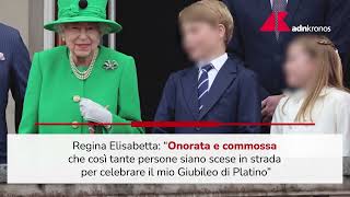 Giubileo di platino regina Elisabetta quotcommossa e onorataquot [upl. by Haymes]