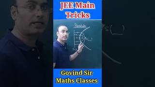 JEE Main TRICKS Parabola By Govind Sir jeemain [upl. by Oirasan50]