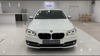 BMW 520I 20L AT NAV Revcam LED 2014 White Facelift SKV6684RSNS4424T [upl. by Atteram23]