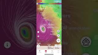 Windfinder Pro’s Hurricane Ian Forecast [upl. by Newcomer]