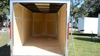 6x12 Look Trailers  Enclosed Trailer [upl. by Oirretna]