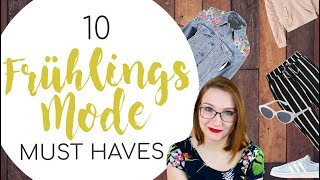 10 Lieblingsteile die du in jedem FRÜHLING tragen kannst 🌺  FASHION TIPPS [upl. by Eaner523]