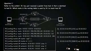 CCNA Exam 200301  CCNA Exam practice part 33 [upl. by Cynera]