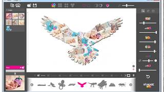 ShapeX  2 click Form  Shape Collage tool NEW 2019 [upl. by Lenka]