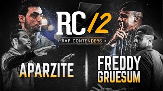 Rap Contenders 12  Aparzite vs Freddy Gruesum [upl. by Selima]