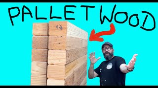 CLAD your palletwood to the NEXT LEVEL  Ultimate UpCycle [upl. by Oilcareh]