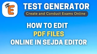 How to Edit PDF Online [upl. by Kirch]