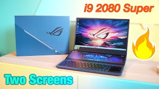 ASUS ROG Zephyrus Duo 15 GX550 Liquid Metal  Unboxing First Look amp Hard Thermal  Performance Test [upl. by Yrret]