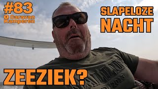 vlog83 Slapeloze nacht 🤮 Plankgas 🚣over het IJsselmeer  Lunchen Lemmer  Barry en Chantal komen 🍟 [upl. by Leummas]