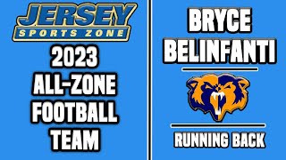 Bryce Belinfanti  Woodstown RB  2023 JSZ All Zone Profile [upl. by Earized453]